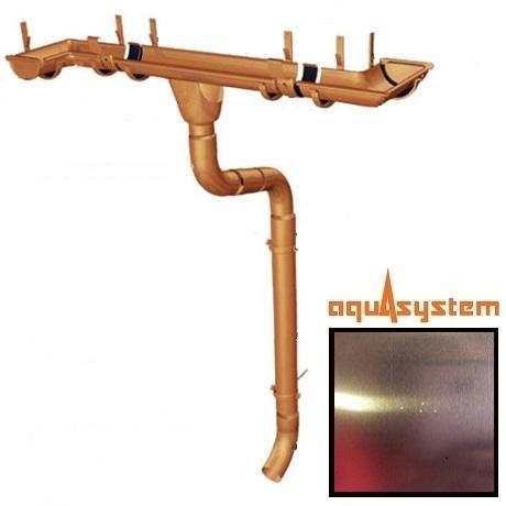 Aquasystem 125/90 мм CU-медь Classic