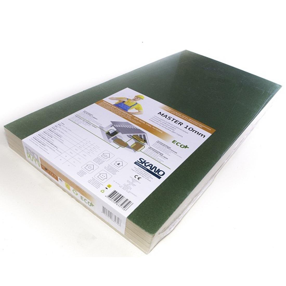 Шумоизоляция ISOPLAAT MasterECO+ Тепло 10х600х1200