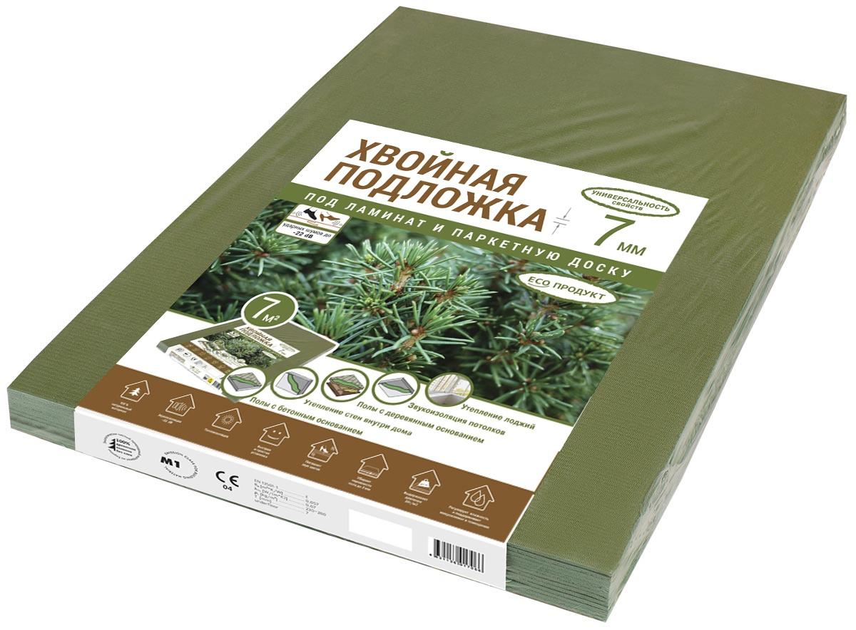 Хвойная подложка Экоплат 7 мм 790 х 590