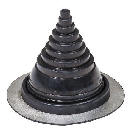 Уплотнитель для круглых труб ROOFSEAL №1 12-90 мм Vilpe