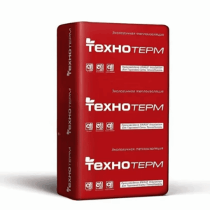 Плита минераловатная теплоизоляционная ТехноТерм TS  037 Aquastatik 1250х610х100 8 шт (уп.0,61 м3)